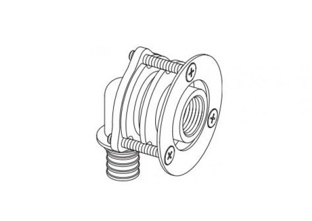 Угольник настенный RAUTITAN MX, для гипсокартонных плит