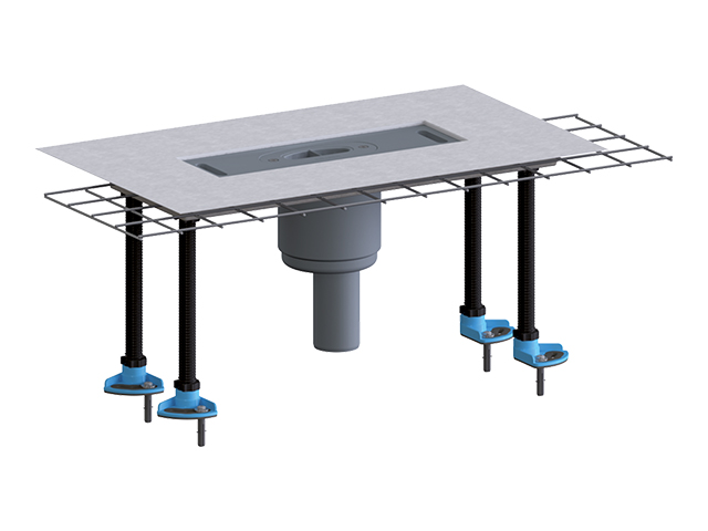 HL53KVC Корпус душевого лотка InFloor CeraDrain, DN50