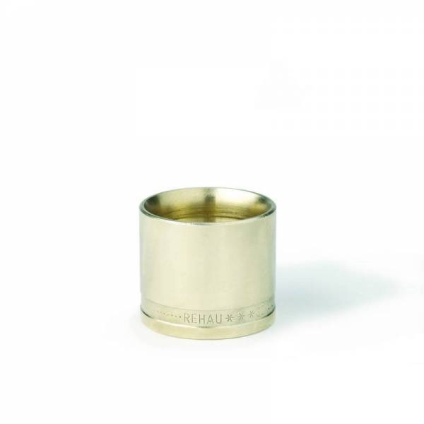 Гильза монтажная для PE-X латунь Дн 63 RAUTITAN MX Rehau 11397811002 Ду 63 мм