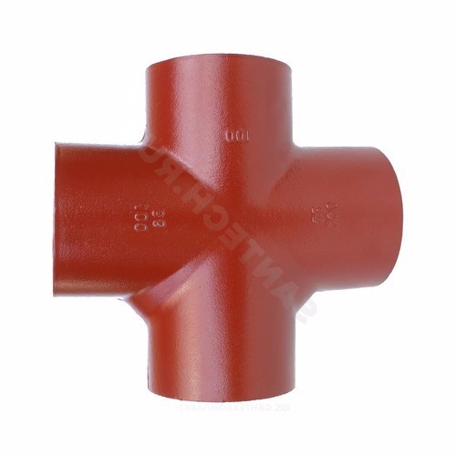 Крестовина чугун SML Ду 125х100х100х88гр б/растр SGACX 027-7817