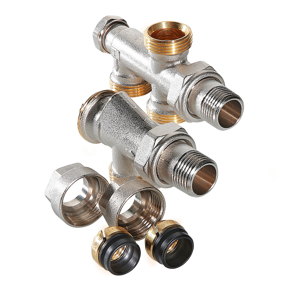 Регулирующий узел для подключения радиатора (комплект) VALTEC VT.225K.N.E04100