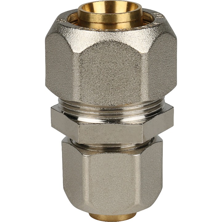 STOUT Муфта соединительная переходная 26x20 для металлопластиковых труб винтовой SPM-0001-052630