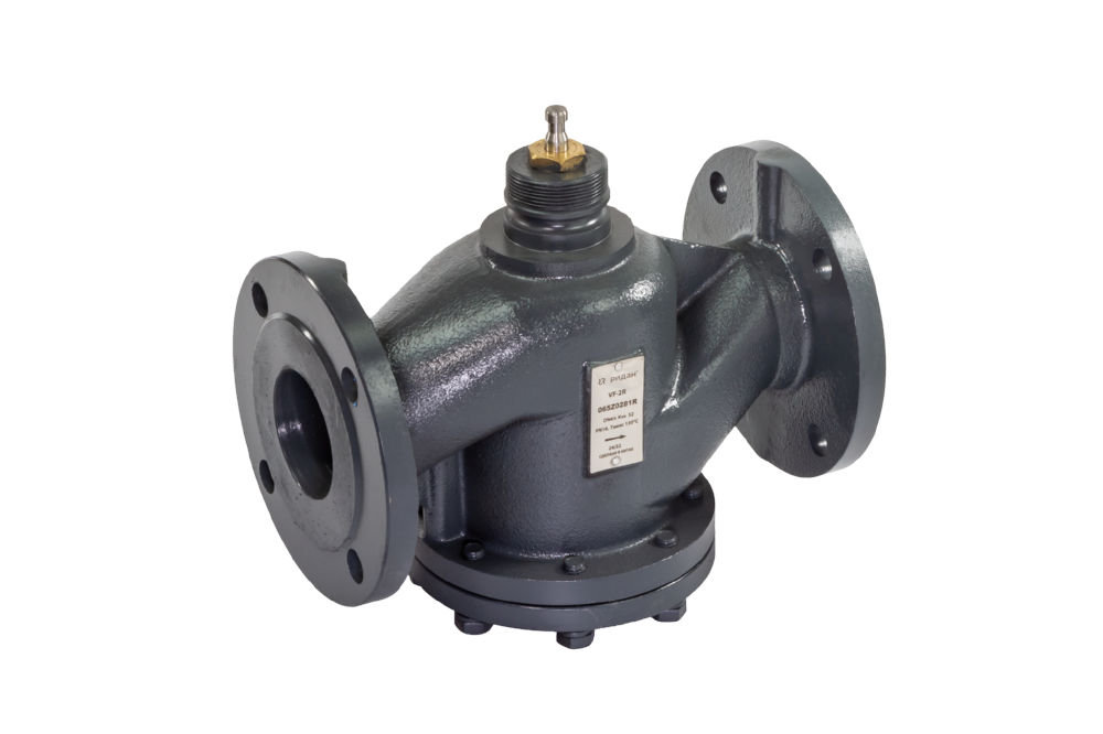 Ридан 065B3258R — Клапан регулирующий фланцевый VF-2R PN16, DN300, Kvs 990, Tmax 130 ℃, двухходовой, седельный Ду 300 мм