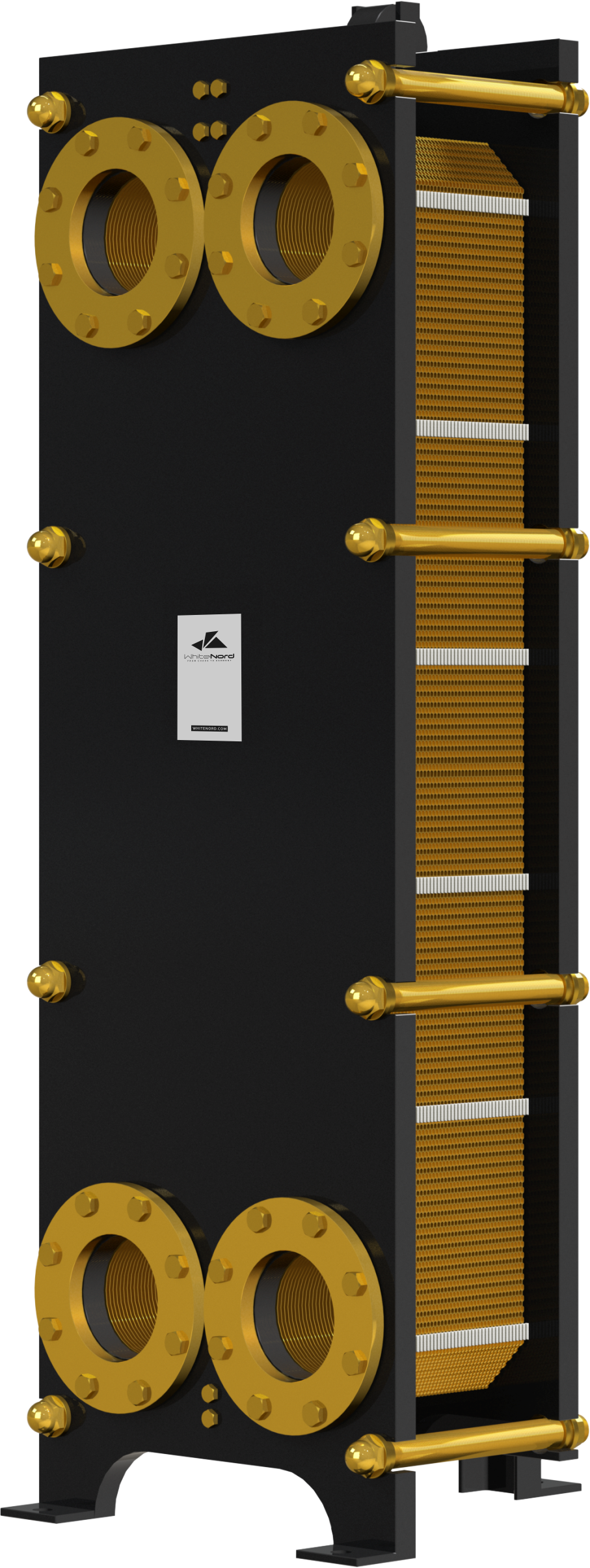 Теплообменник WhiteNord (ДУ 150) - аналог Funke FP62 Ду 150 мм мм