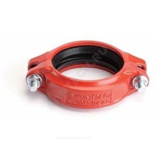 Муфта жесткая грувлок XGQT1 Ду100 (Дн114) Ру20 LEDE 016-1340 Ду Ду100 (Дн114) мм