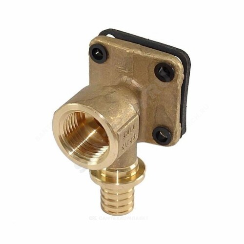 Водорозетка для PE-X бронза Дн 16х1/2" ВР RAUTITAN RX Rehau 13661101001 (11370831401) Ду 16 мм