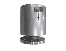 Ридан НС 082X9221R — Осевой сильфонный компенсатор из нержавеющей стали для ГВС Ду65/Ру16 +24/-56 мм с защитным кожухом и внутренней направляющей, фланец Ду 65 мм