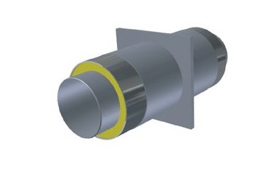 Неподвижные опоры в ППУ-изоляции