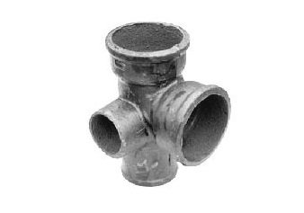 Крестовина двухплоскостная чугунная