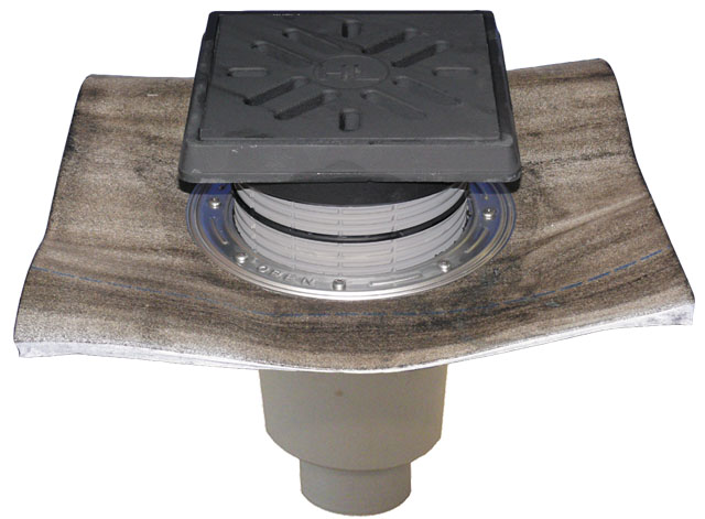 Дворовый трап HL616.1H/1 Ду DN110 мм