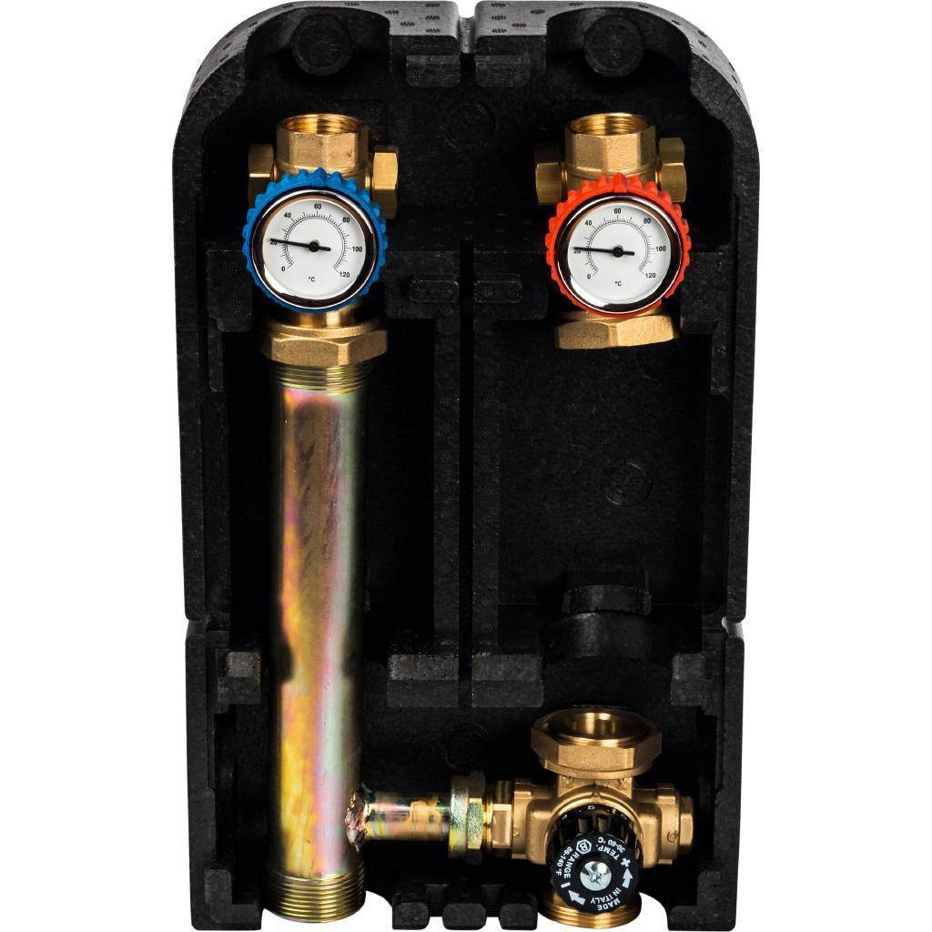 STOUT SDG-0002 Насосная группа со смесителем 1" без насоса SDG-0002-002501