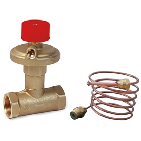 Клапан балансировочный автомат латунь R206C-1 Ду 15 Ру25 ВР Kvs=1.55м3/ч без ниппелей Giacomini R206CY203 022-3398 Ду 15 мм