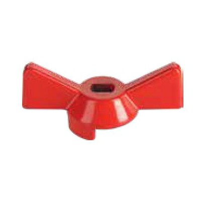 Ручка-бабочка для крана красная VALTEC VT.220.R.04
