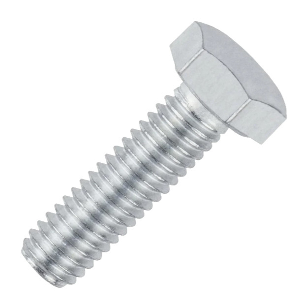 Болт стальной оц полная резьба М20х80 к.п. 5.8 шестигранный упаковка 20кг DIN 933 013-4939