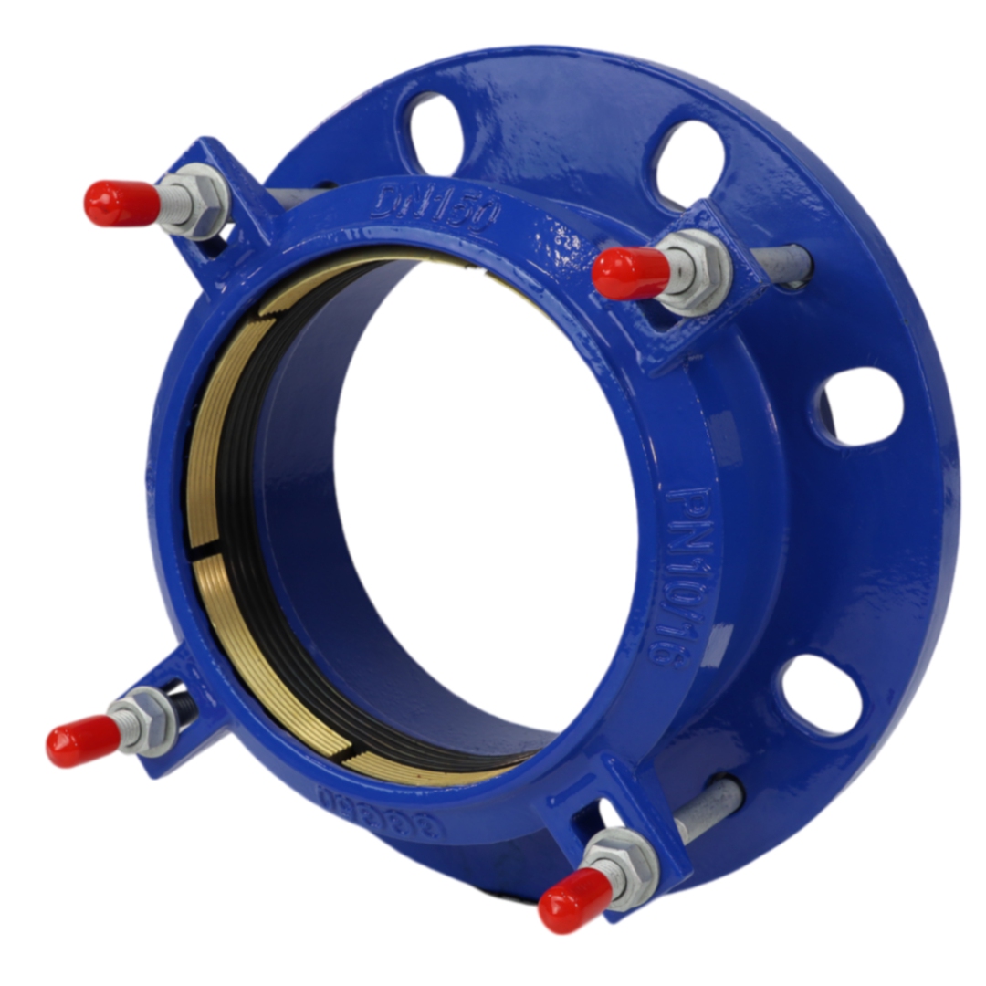 Муфта чугун соединительная для ПЭ труб Ду 300 (Дн 315-315) Ру10/16 ПФРК-Е Benarmo 7011 013-3930