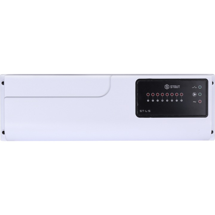 STOUT Проводной контроллер термостатических клапанов L-5 STE-0101-008009