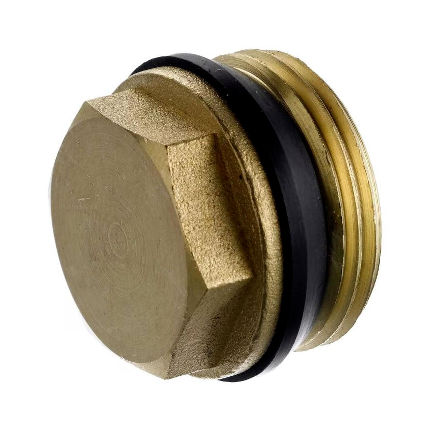 Заглушка латунь 3/4" НР для коллектора Апогей 330004 129-8415