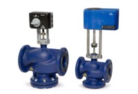 Регулирующий клапан ф/ф RV 113М, трехходовой, LDM DN15 Ду 15 мм