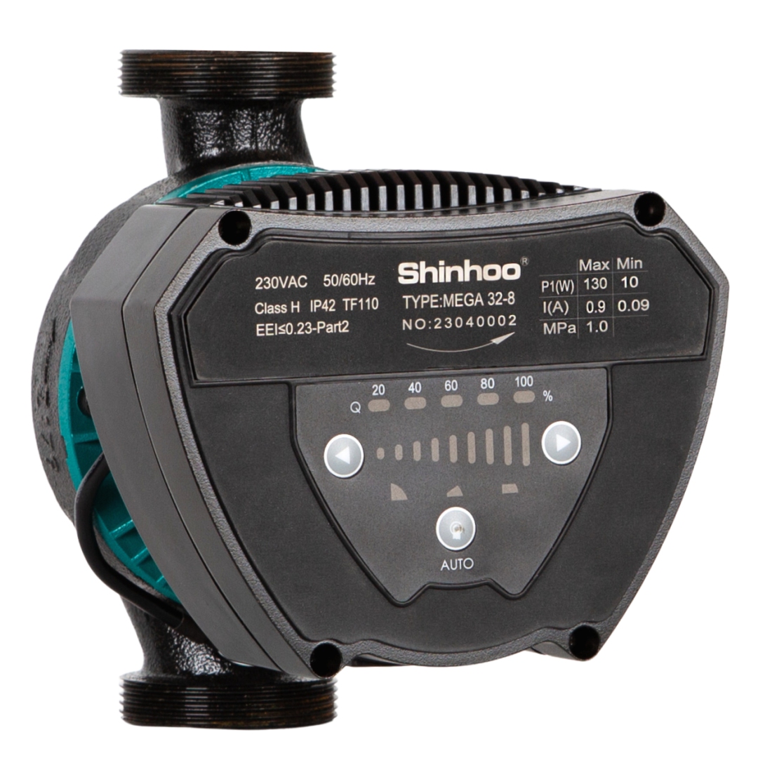 Насос циркуляционный с мокрым ротором MEGA 25-8 PN10 1х230В/50 Гц Shinhoo 71121001 215-3125