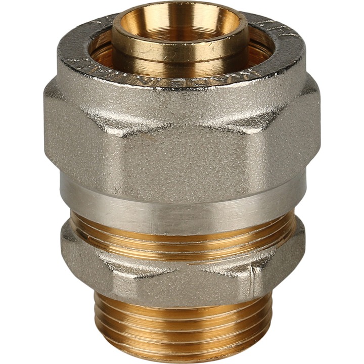 STOUT Переходник с наружной резьбой 3/4"х26 для металлопластиковых труб винтовой SPM-0002-052630