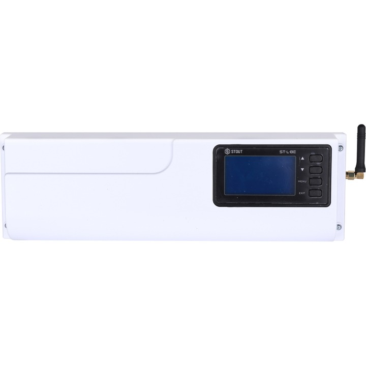 STOUT Беспроводной контроллер термостатических клапанов L-8e STE-0101-008009