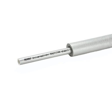 Труба теплоизолированная PE-Xa/AI/PE Дн 16,2х2,6/4 Ру10 бухта 50м RAUTITAN stabil Rehau 11302411050 Ду 16.2 мм