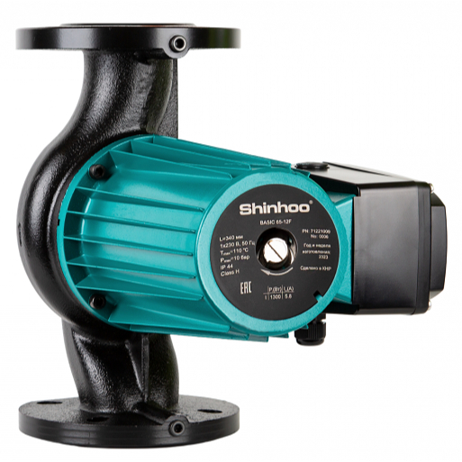 Насос циркуляционный с мокрым ротором BASIC 40-16F PN10 1х230В/50 Гц Shinhoo 71221004 215-3119
