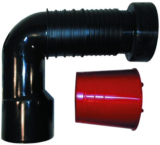 Отводящий патрубок для унитазов HL225/90 Ду DN90/110 мм