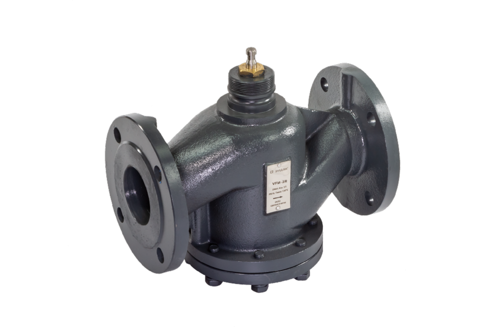 Ридан 065B3501R — Клапан регулирующий фланцевый VFM-2R PN16, DN80, Kvs 100 м³/ч, Tmax 150 ℃, двухходовой, седельный Ду 80 мм