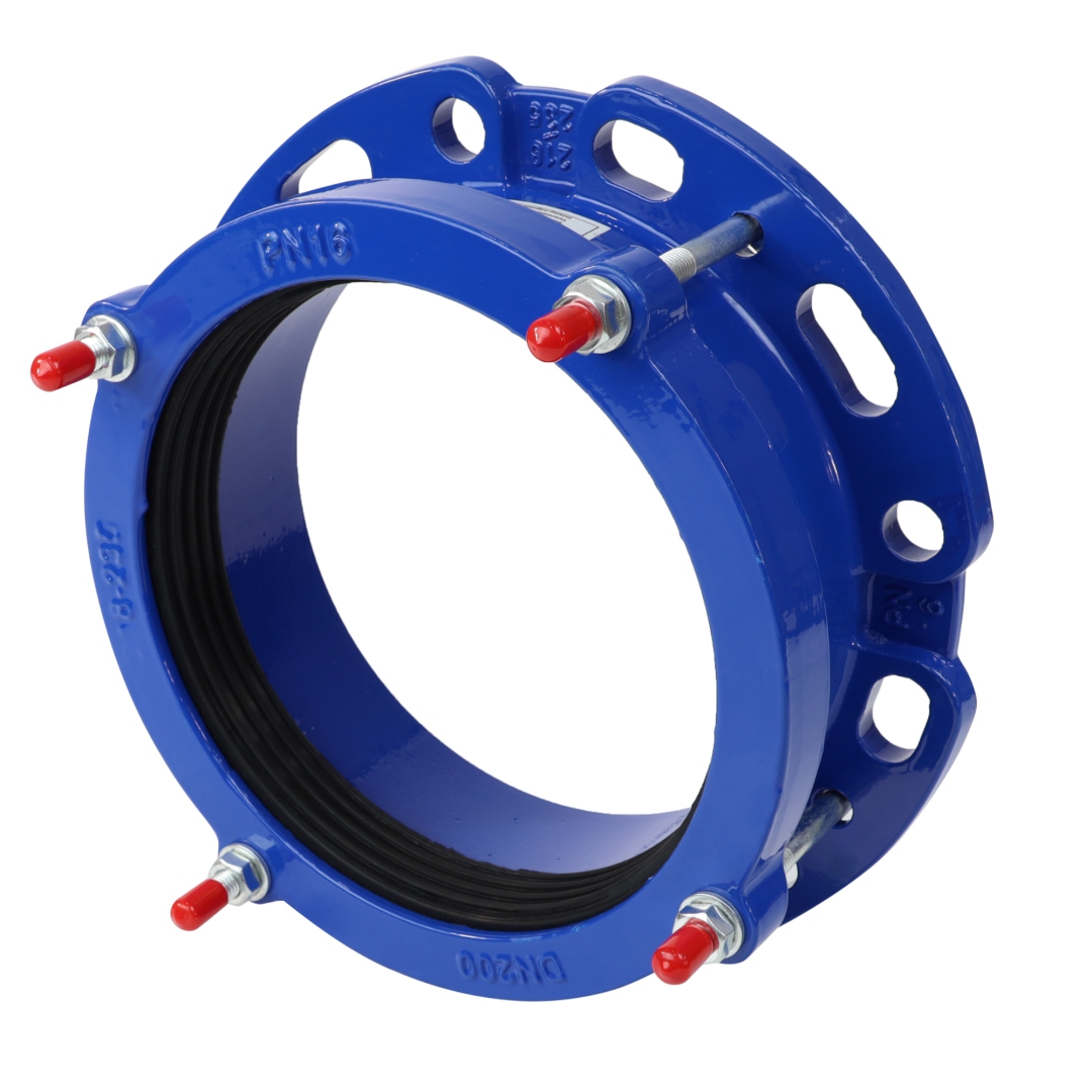 Муфта чугун соединительная Ду 175 (Дн 192-210) Ру10/16 ПФРК Benarmo 8 013-3339