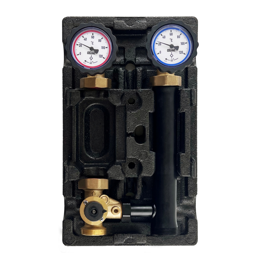 Группа насосная Ду 25 левая со смешением без насоса Ogint 215-3630