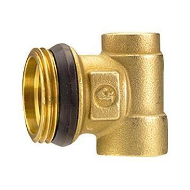 Элемент концевой латунь 1 1/4"x1/2"x3/8" для коллектора R591D Giacomini R591DY006 040-0095