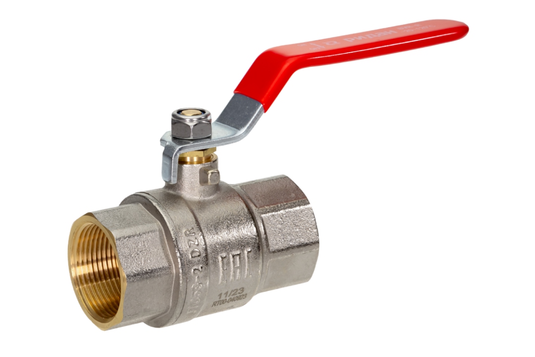 Ридан BVR-R 065B8308RG — Кран шаровой ГОСТ59553-2021 PN40 DN20 с внутренней резьбой; Т -20 °С...+120 °С; материал корпуса латунь Ду 20 (ГОСТ 28338) мм