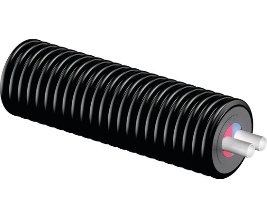 Труба теплоизолированная varia twin труба 2x32x2,9/140 pn6 бухта 200м '1ф Usystems 1018239 Ду 2x32 мм Ду 2x32 мм