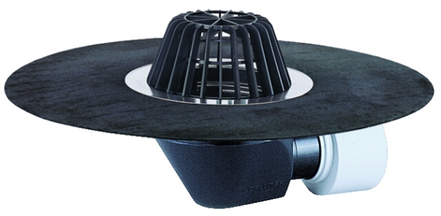 Кровельная воронка HL64H Ду DN75/110 мм