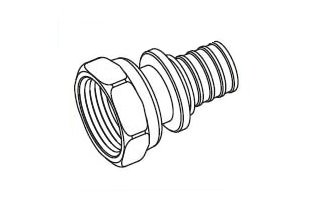 Переходник RAUTITAN MX с накидной гайкой