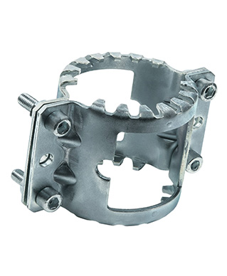 Хомут сталь SML Kombi Kralle Ду 50 усиливающий / Ду 50 мм