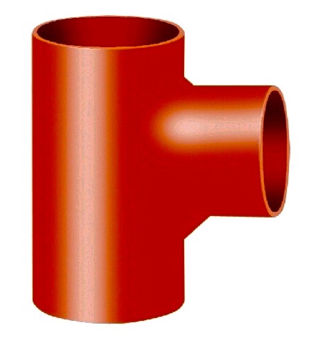 Duker Тройник чугунный прямой SML DN 50х50х88 663024