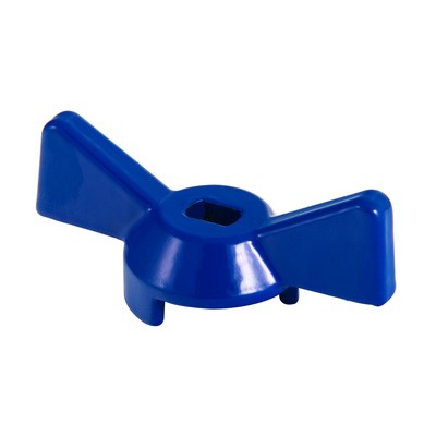 Ручка-бабочка для крана cиняя VALTEC VT.220.B.0