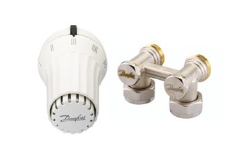 Комплект для радиаторов Danfoss RLV-KS/RAW-K 013G2138 Ду G ¾ A; G ¾ A мм