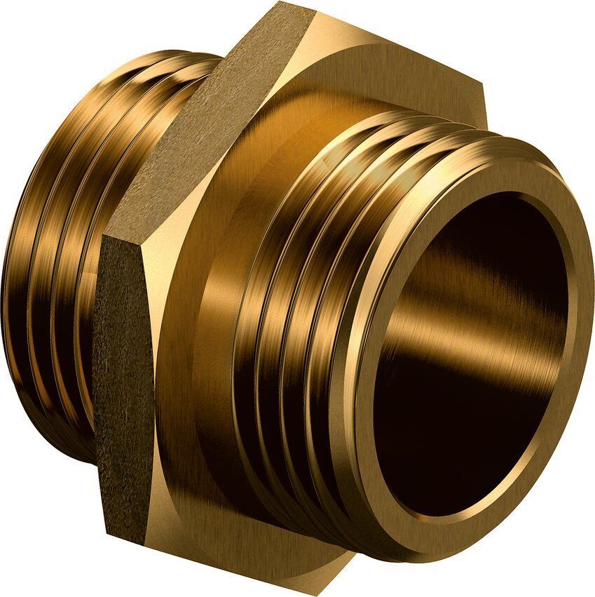 Ниппель латунный НР/НР WIPEX, Uponor 1018324