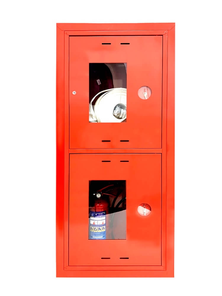 Шкаф пожарный красный ШПК 320 ВОК универсальный разборный ФАЭКС 016-1509