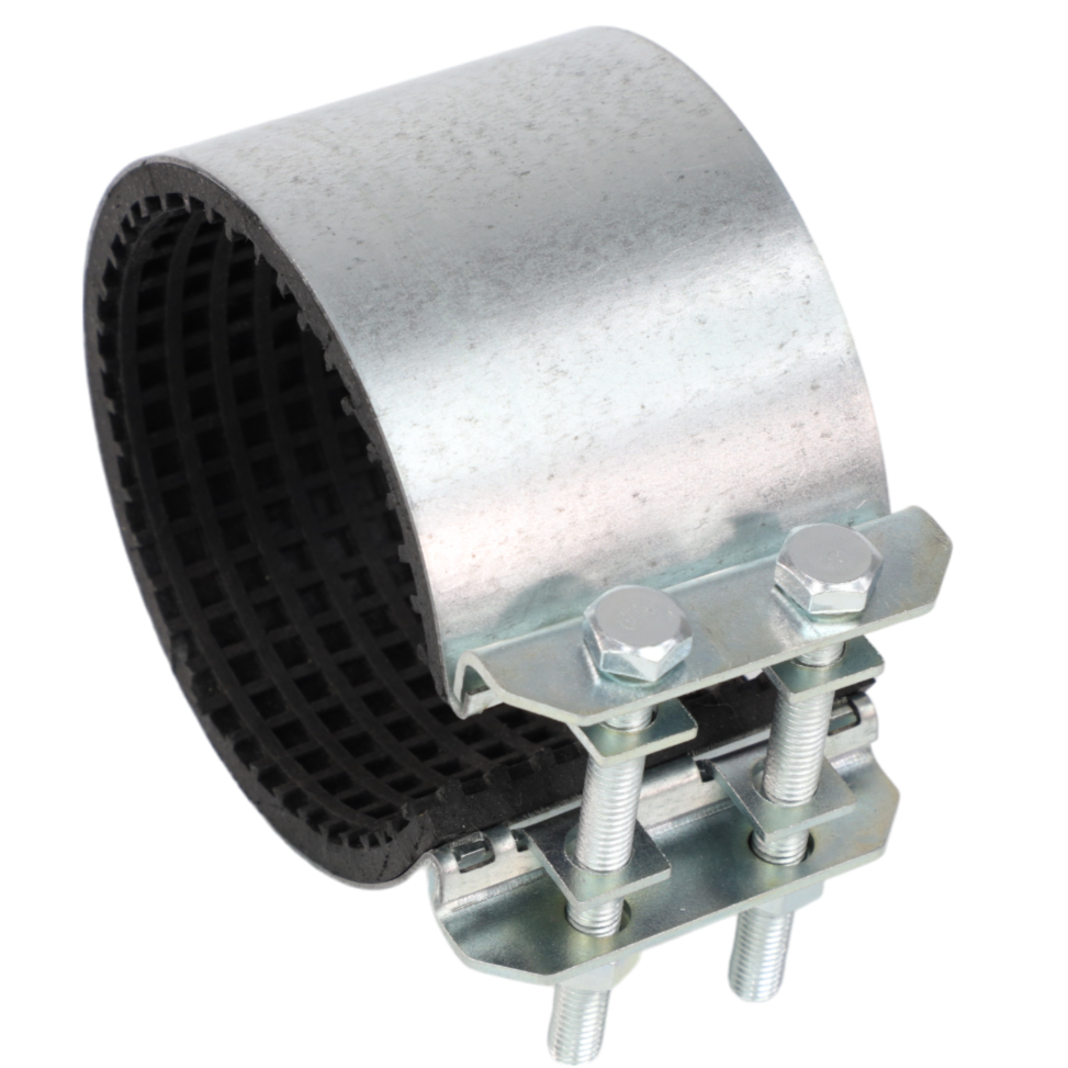 Хомут ремонтный односторонний сталь оц Ду 25 Дн 32-35 L=70мм Краб Benarmo 7070 013-4218 Ду 25 мм