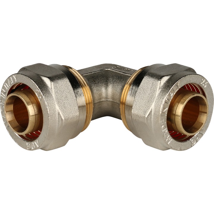 STOUT Угольник 90° 26х26 для металлопластиковых труб винтовой SPM-0002-052630