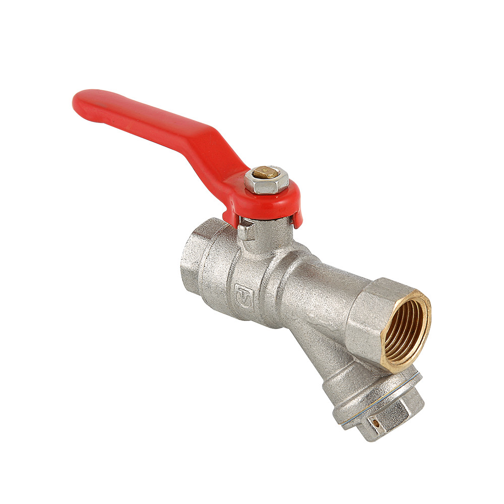 Кран шаровой VALTEC COMBI со встроенным фильтром VT.292.N.05