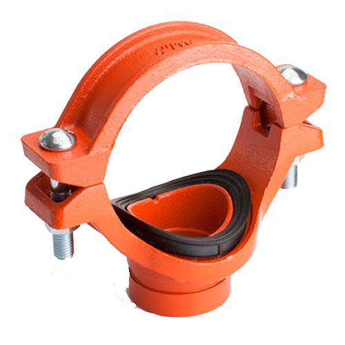 Отвод (седелка) резьбовой грувлок XGQT04 Ду100х25 (Дн108х1") Ру20 LEDE 016-1431 Ду Ду100х25 (Дн108х1") мм