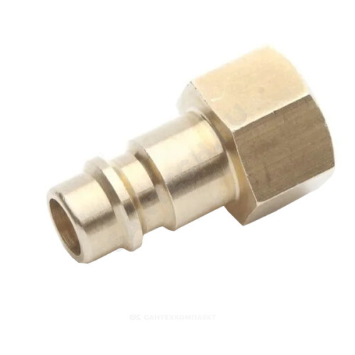 Разъем ниппельный латунь ВР G1/4" для сжатого воздуха Rehau 12468891001