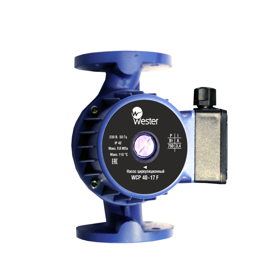 Насос циркуляционный с мокрым ротором WCP 50-12F PN6 230B/50Гц Wester 0-18-0086 015-3269
