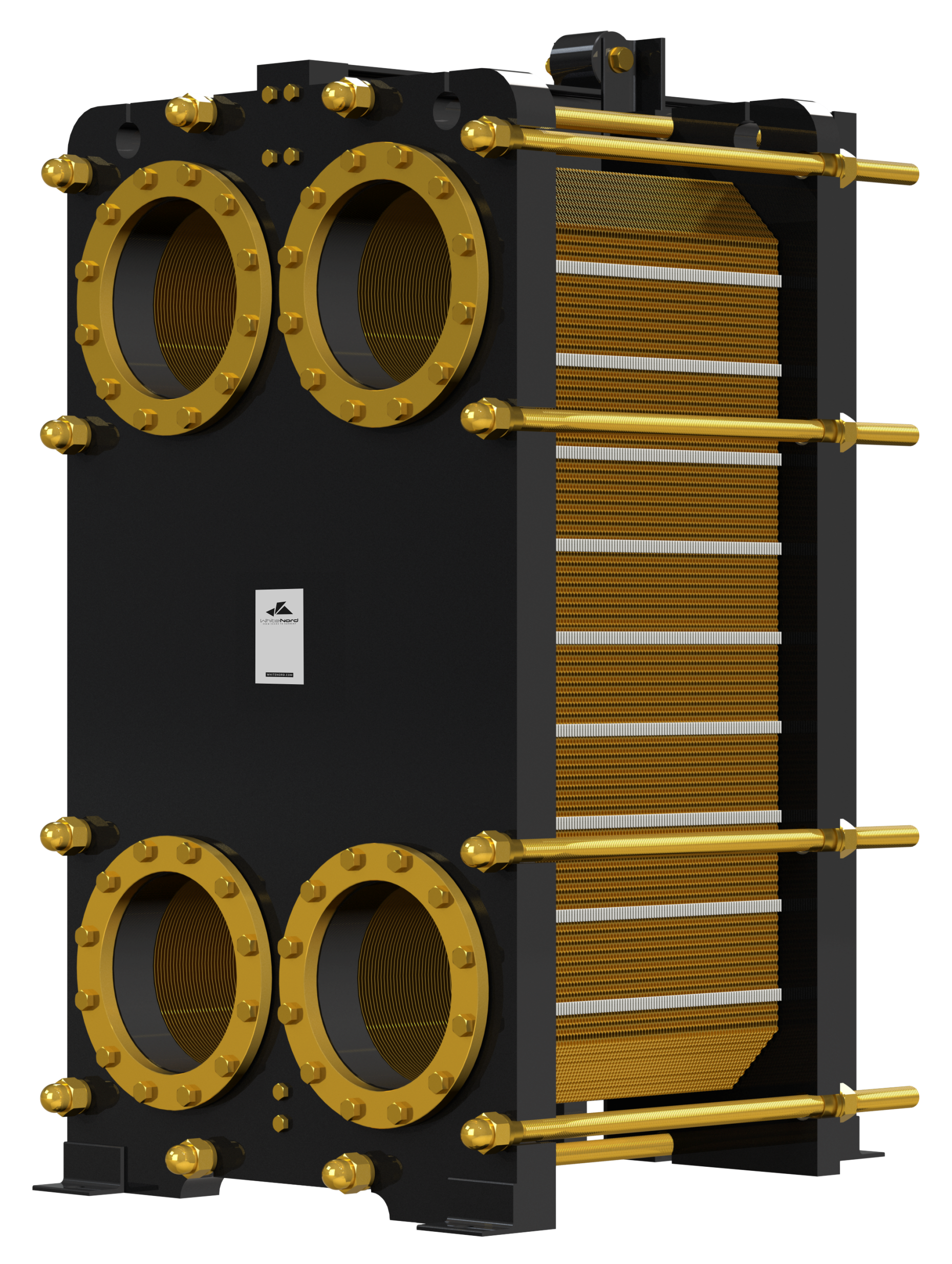 Теплообменник WhiteNord (ДУ 500) - аналог Kelvion NT 500M Ду 500 мм мм