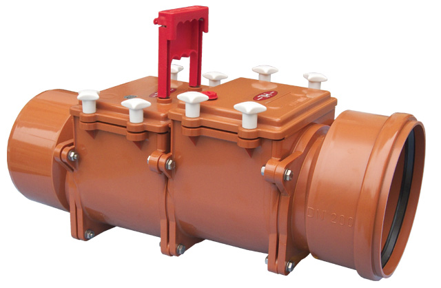 Механический канализационный затвор HL720.2 Ду DN200 мм